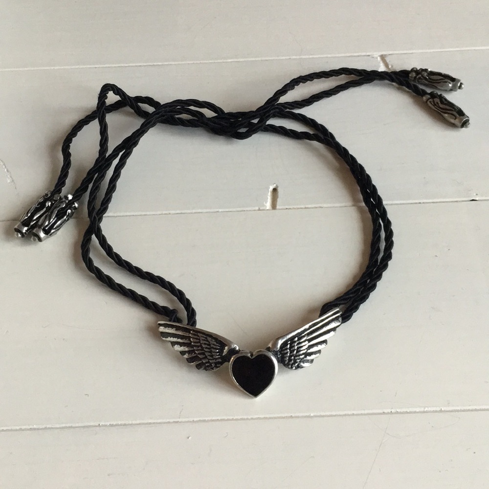 Alchemy Gothic Black Heart 🖤 choker